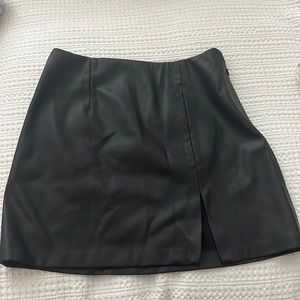 Forever 21 Leather Skirt